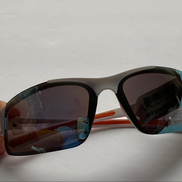 Athllx Sunglasses Semi Rimless Wrap With Cut Lens - Picture 4 of 9